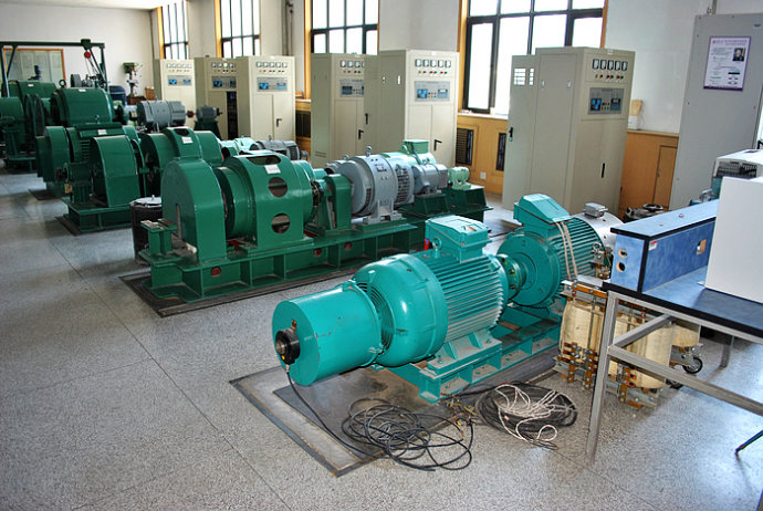 巴林左某热电厂使用我厂的YKK高压电机提供动力